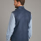 Reversible Gilet - Ink Blue & Denim Loden