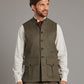 Storm Collar Gilet - Deveron Tweed