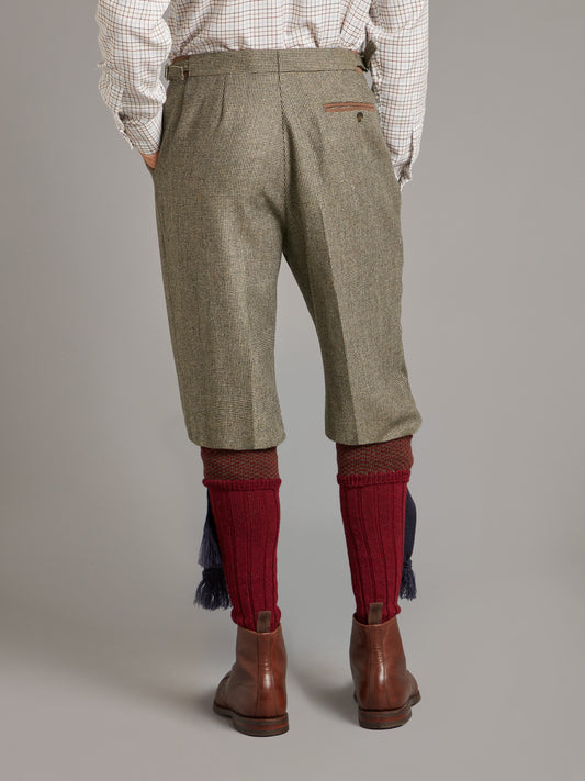 Breeks – Sage Nailhead Tweed