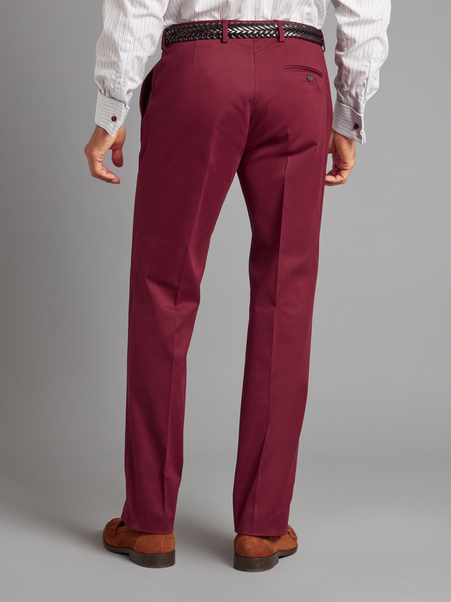 Moleskin Trousers -  Maroon