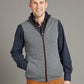 Reversible Cashmere Gilet - Navy & Gunmetal