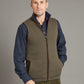 Reversible Cashmere Gilet - Navy & Moss