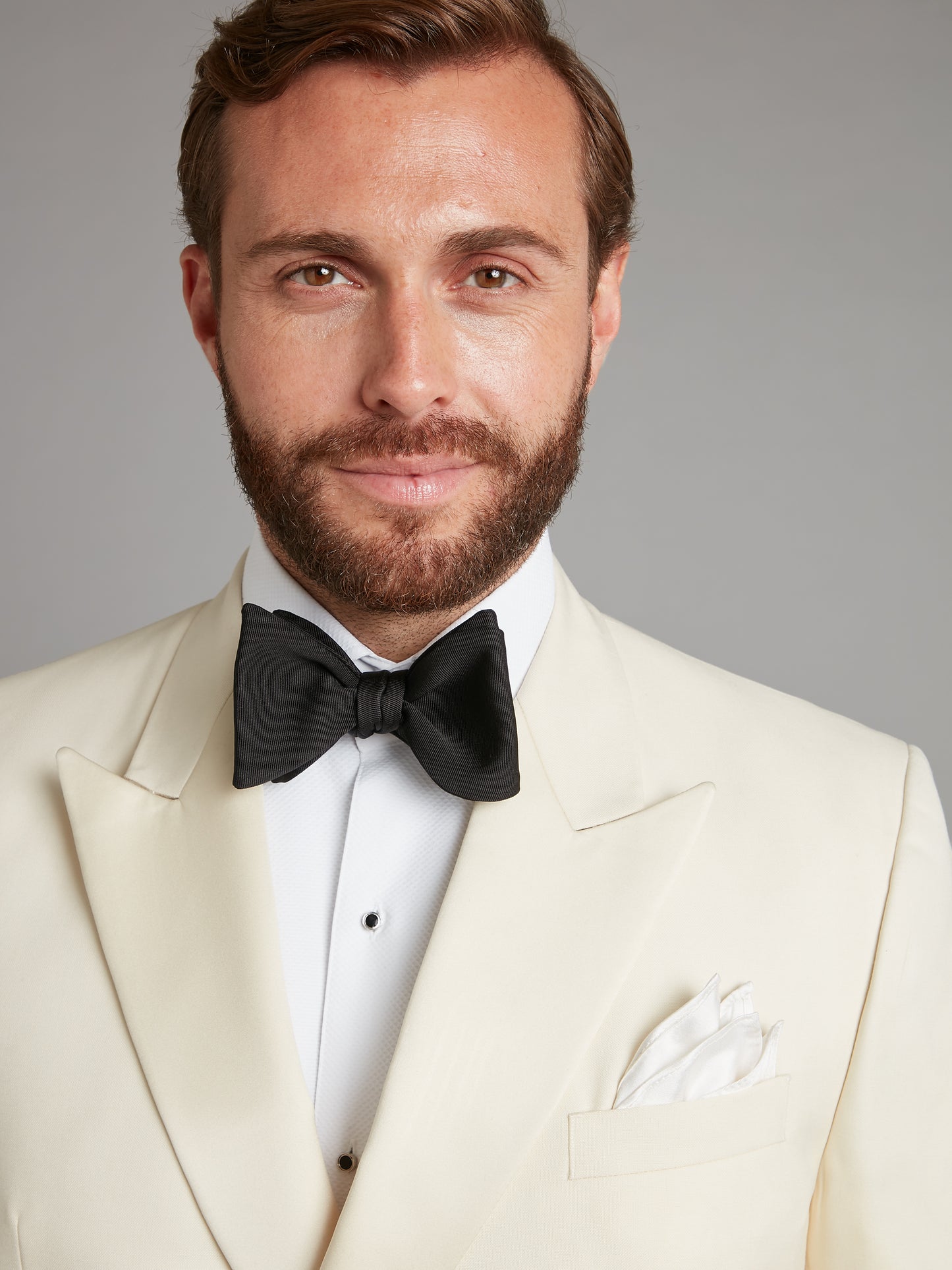 Beaufort Dinner Jacket - White Barathea