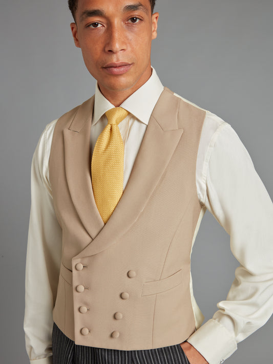 Double Breasted Morning Waistcoat Hire