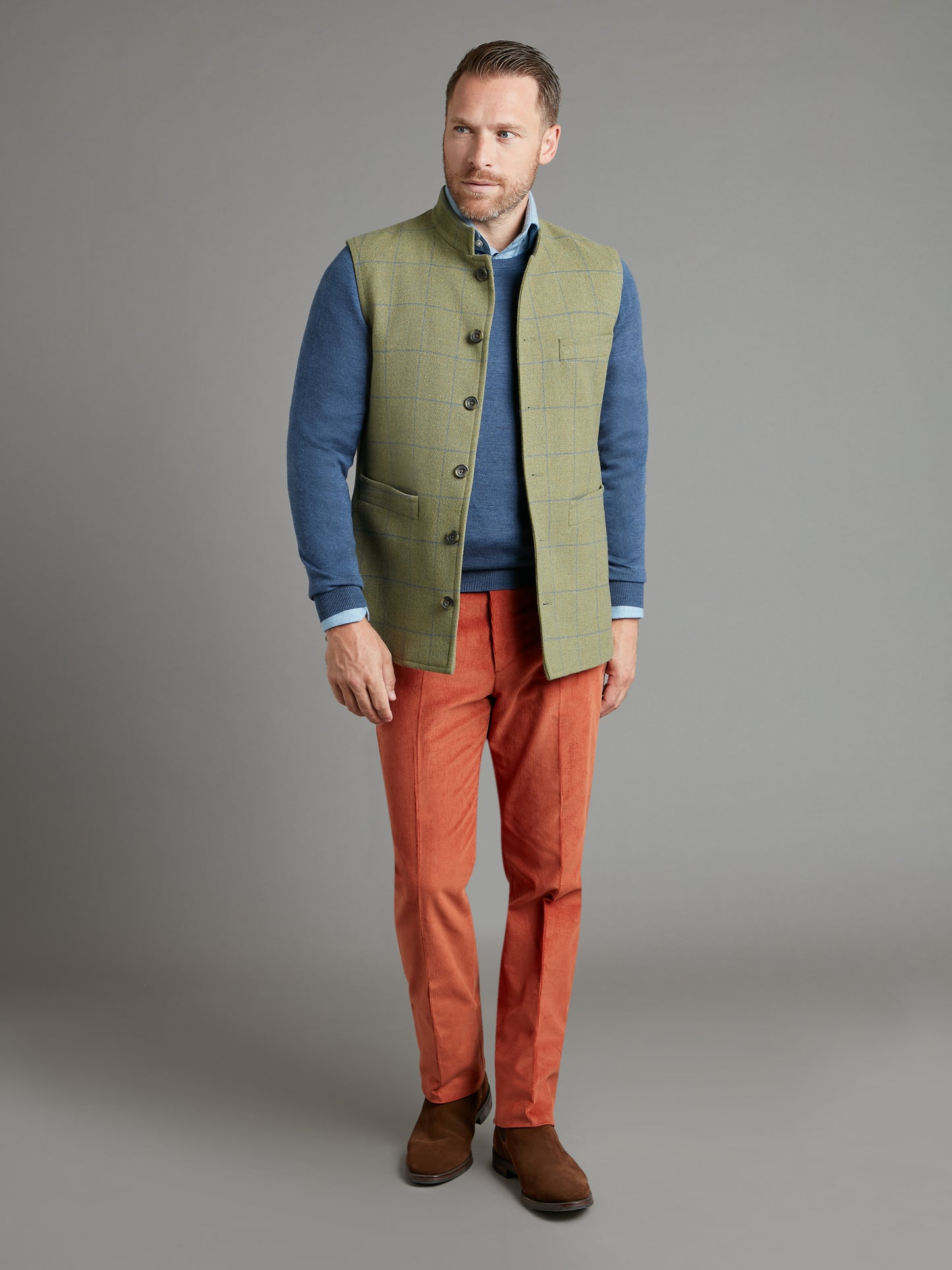 Gilet - Ettrick Tweed