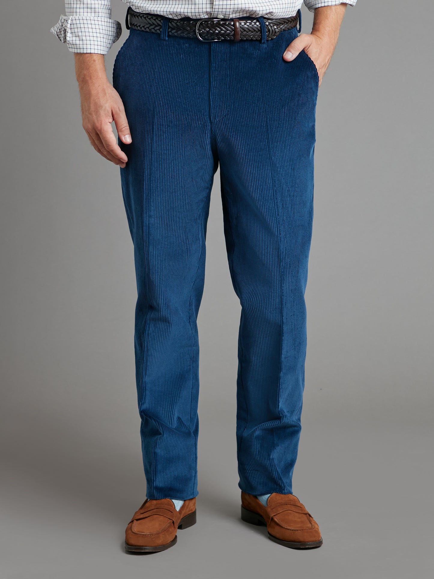 Heavyweight Corduroy Trousers - Ink Blue