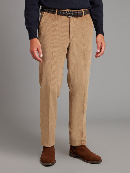 Heavyweight Corduroy Trousers - Beige