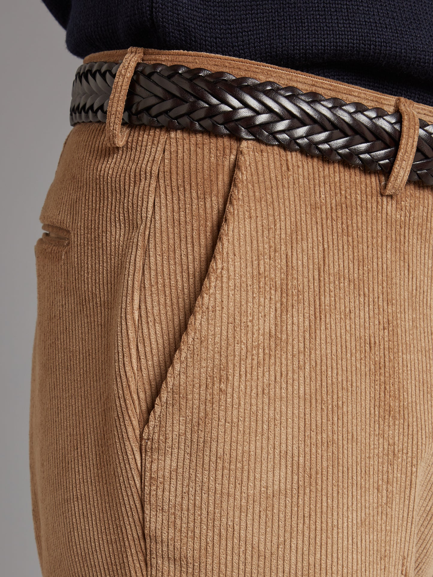 Heavyweight Corduroy Trousers - Beige