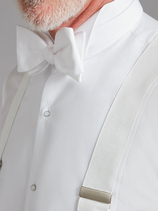 Marcella Bow Tie White Hire