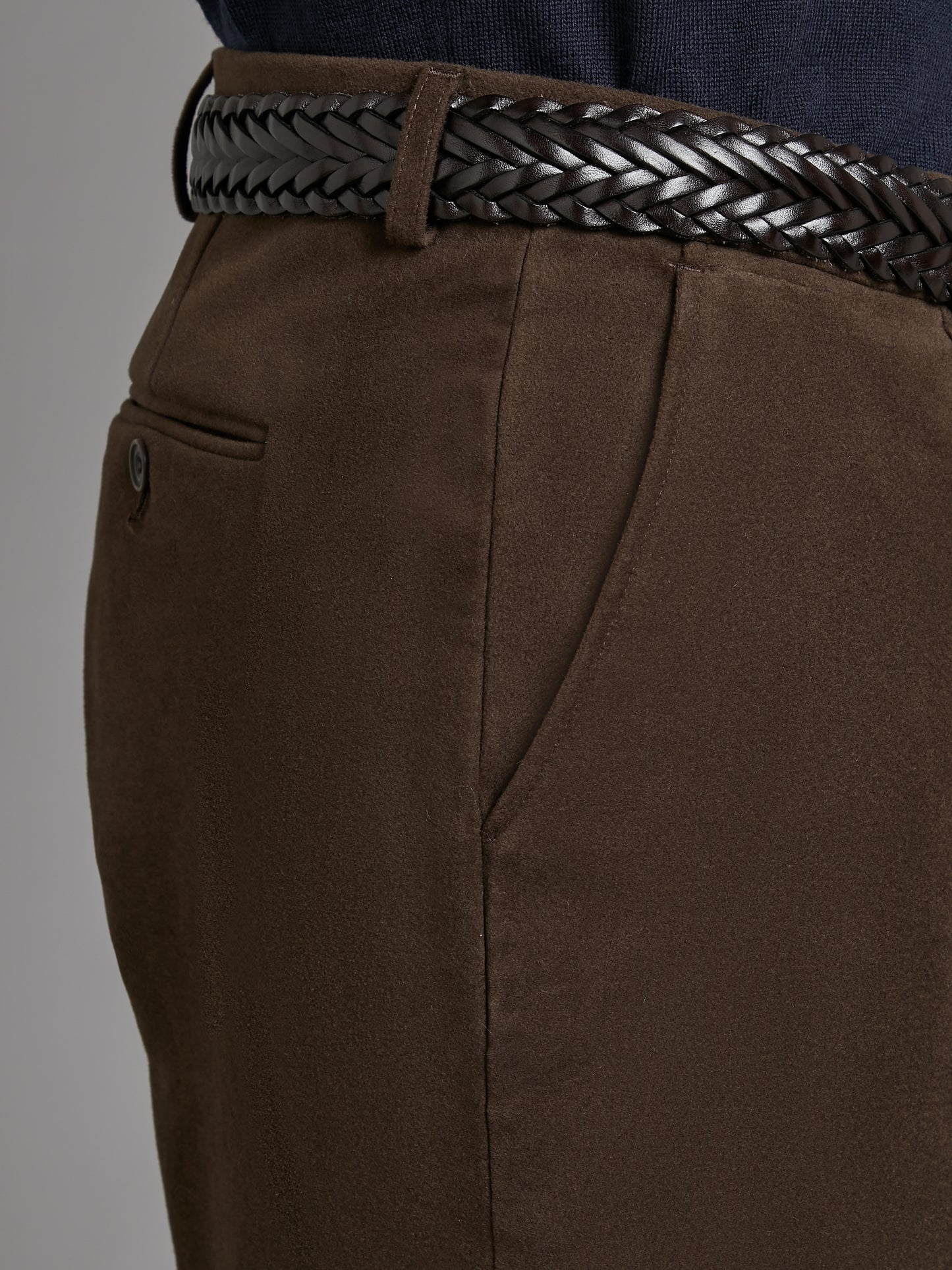 Moleskin Trousers - Dark Brown