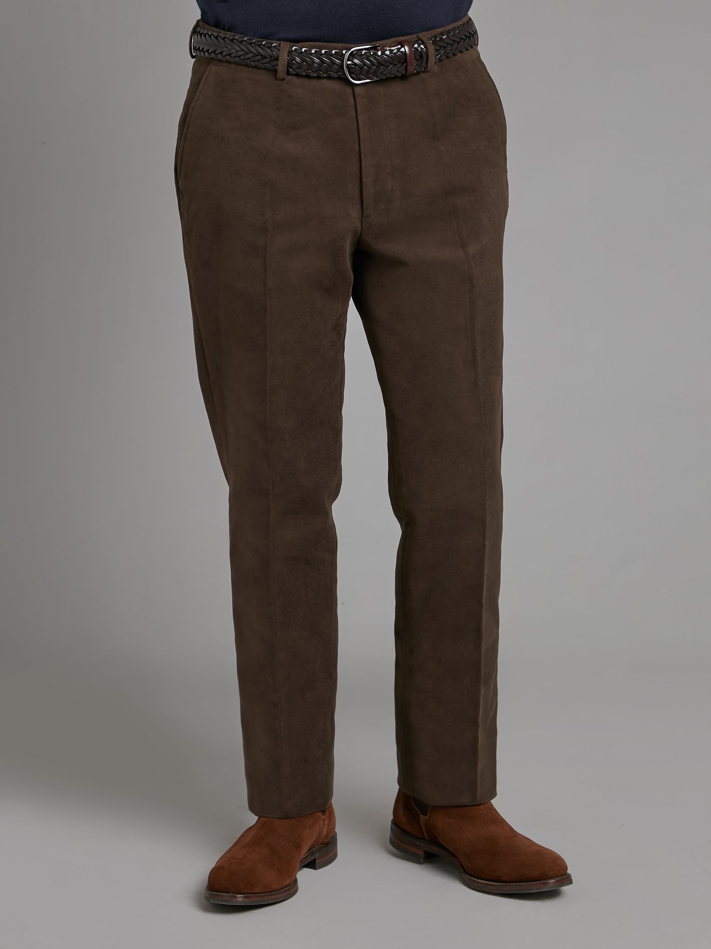 Moleskin Trousers - Dark Brown