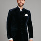 Ormonde Smoking Jacket - Navy Velvet