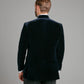 Ormonde Smoking Jacket - Navy Velvet