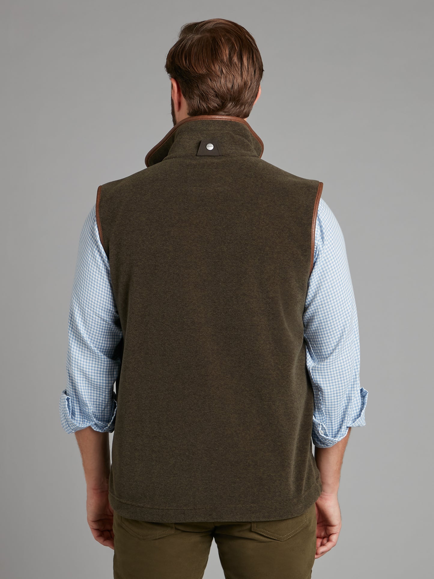 Schoffel Oakham Fleece Gilet - Dark Olive