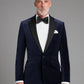 Single-Breasted Navy Velvet Dinner Jacket Hire