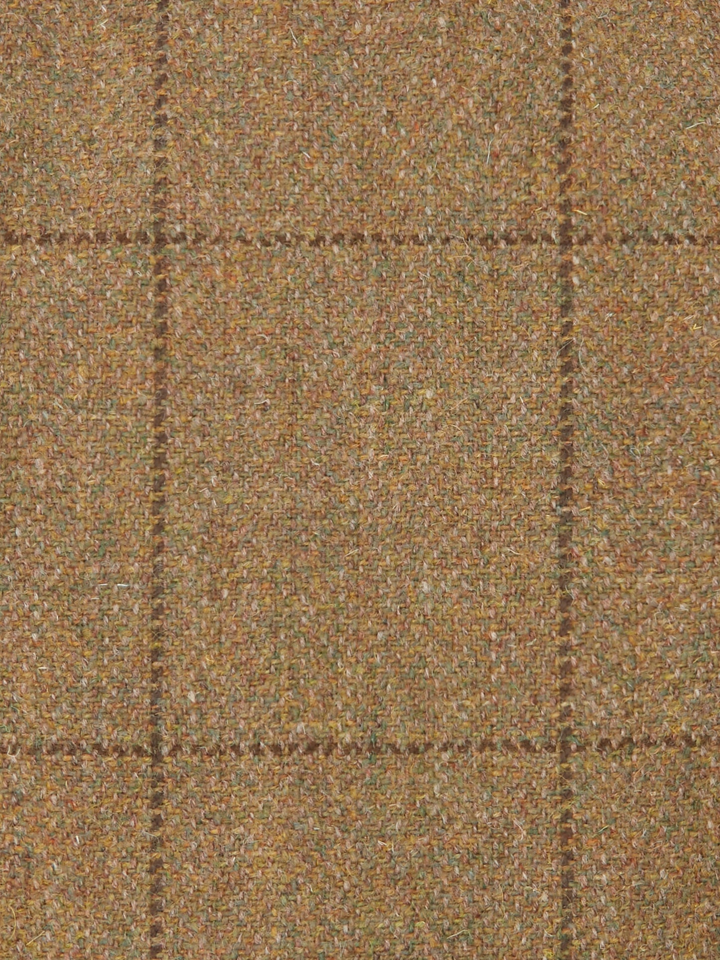 Garforth Cap - Moss Windowpane Tweed