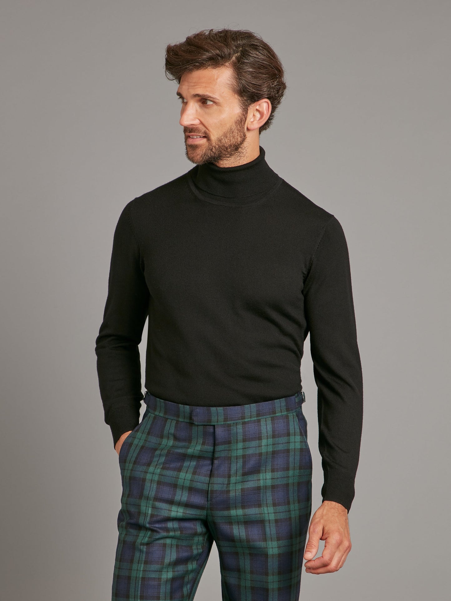 Tartan Trousers - Black Watch