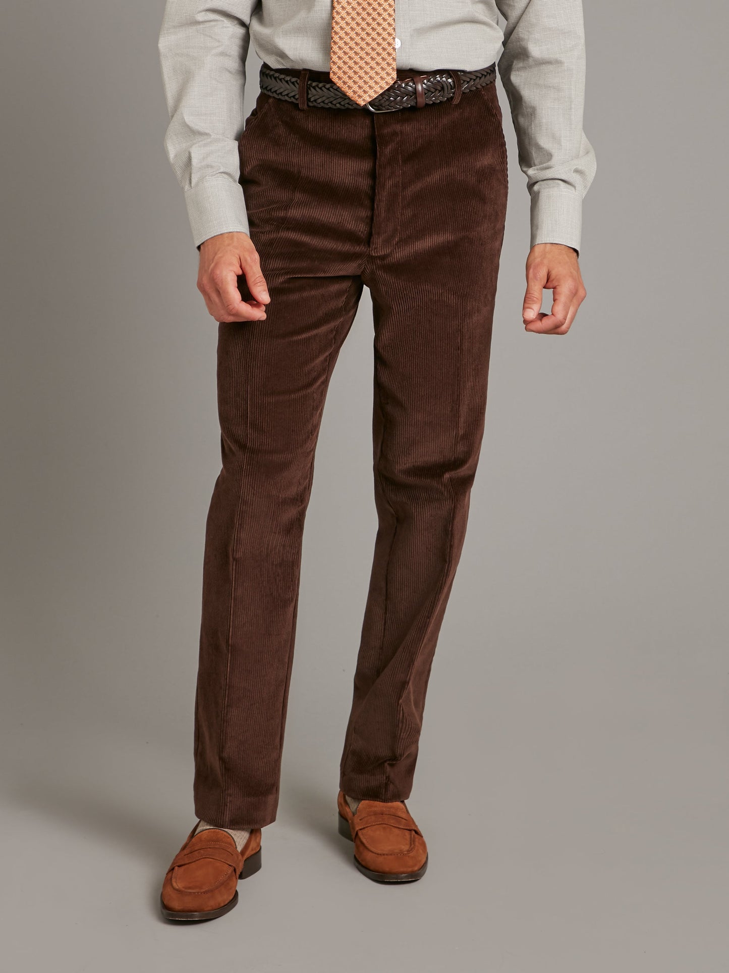 Heavyweight Corduroy Trousers - Dark Brown