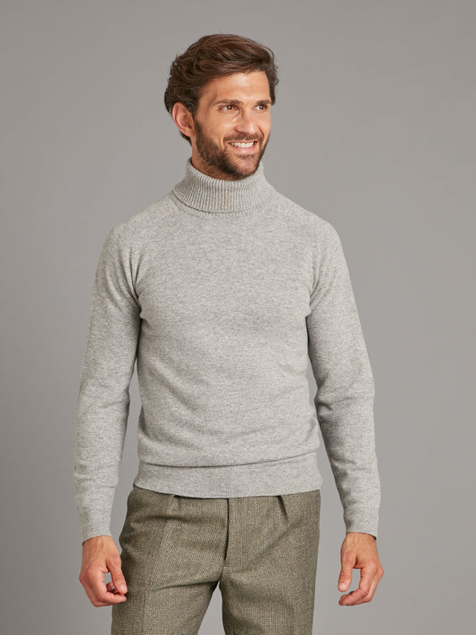 Roll Neck Super Geelong - Silver