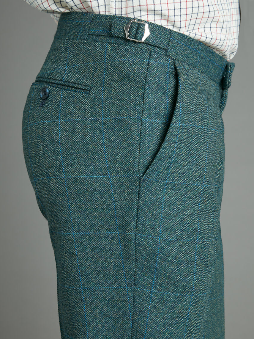 Pleated Trousers - Averon Tweed